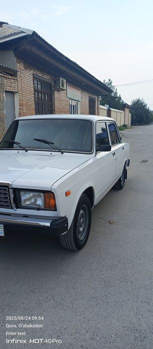 Lada 2107 kraska toza . Minishga tayyor . R13 radnoy diskada.