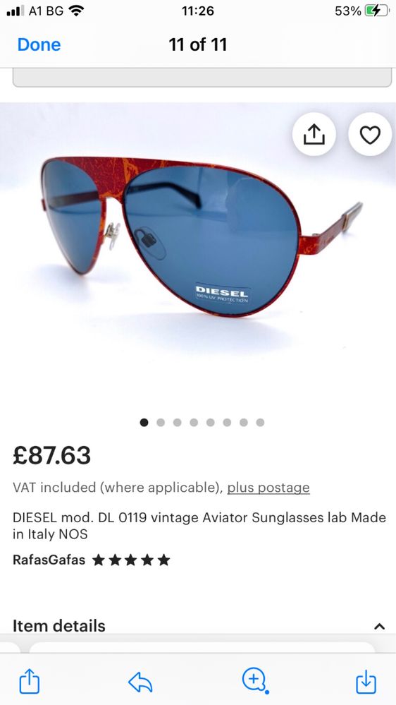 Слънчеви очила Diesel