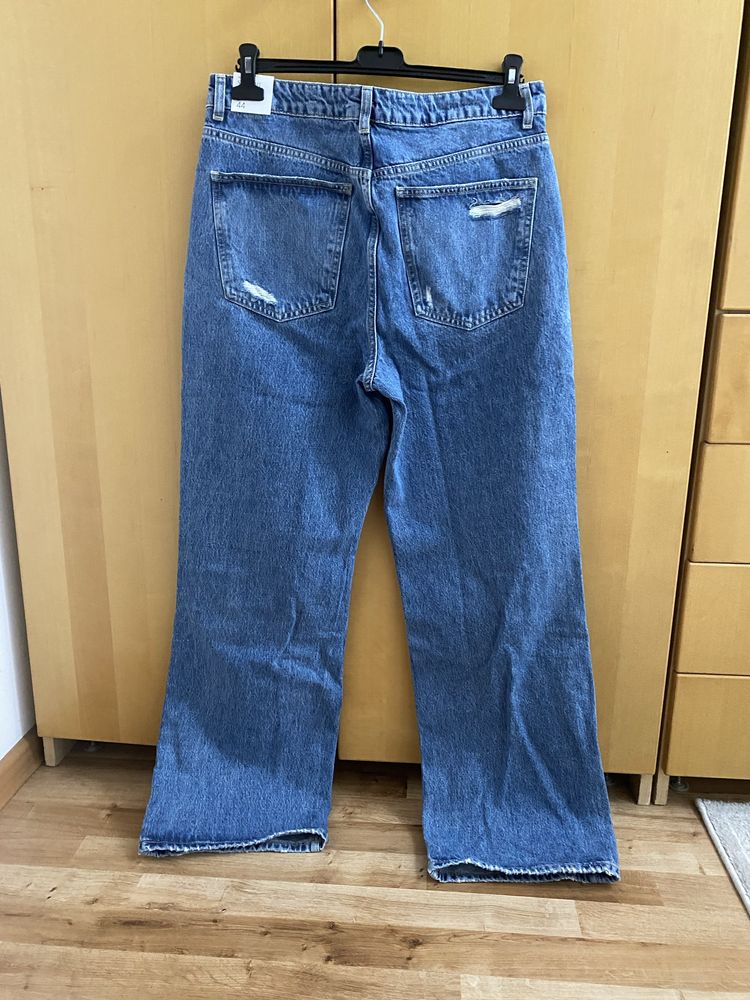 Jeans femei albastru 44