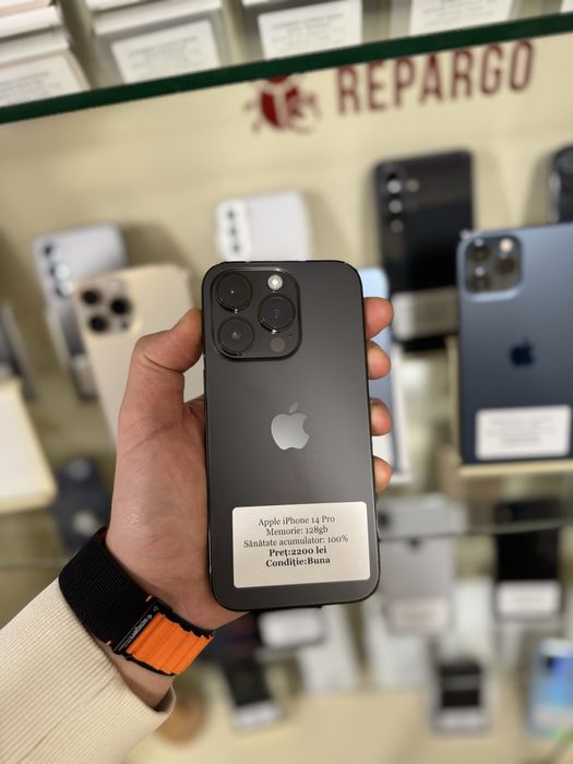 iPhone 14 pro - 128gb - space black