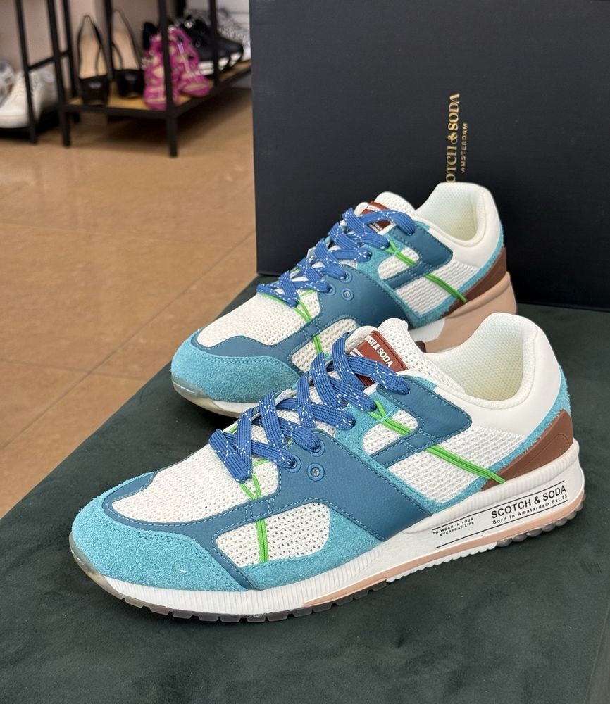 Мъжки сникърси Scotch & Soda Ocean Blue