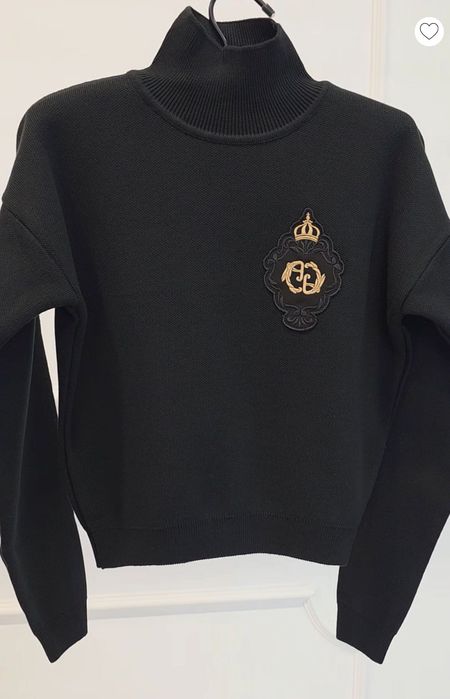 Черен пуловер Alessa