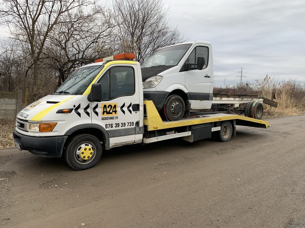 Tractari auto autoturisme stivuitoare utilaje tractoare dube XXL