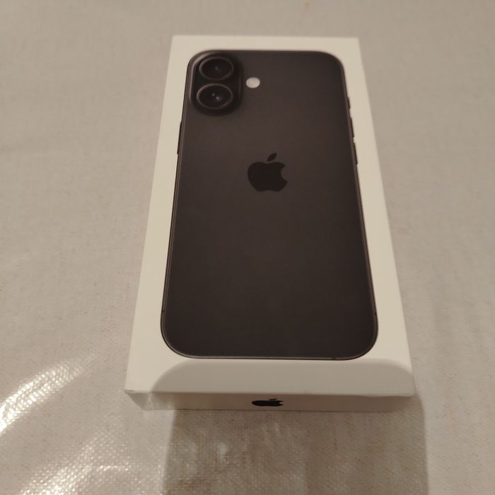 Iphone 16 128 black, запечатанный