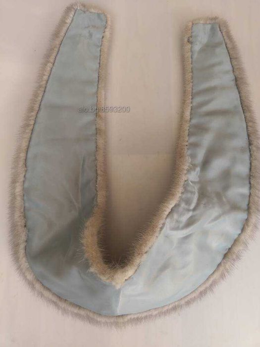 Яка от естествен косъм норка