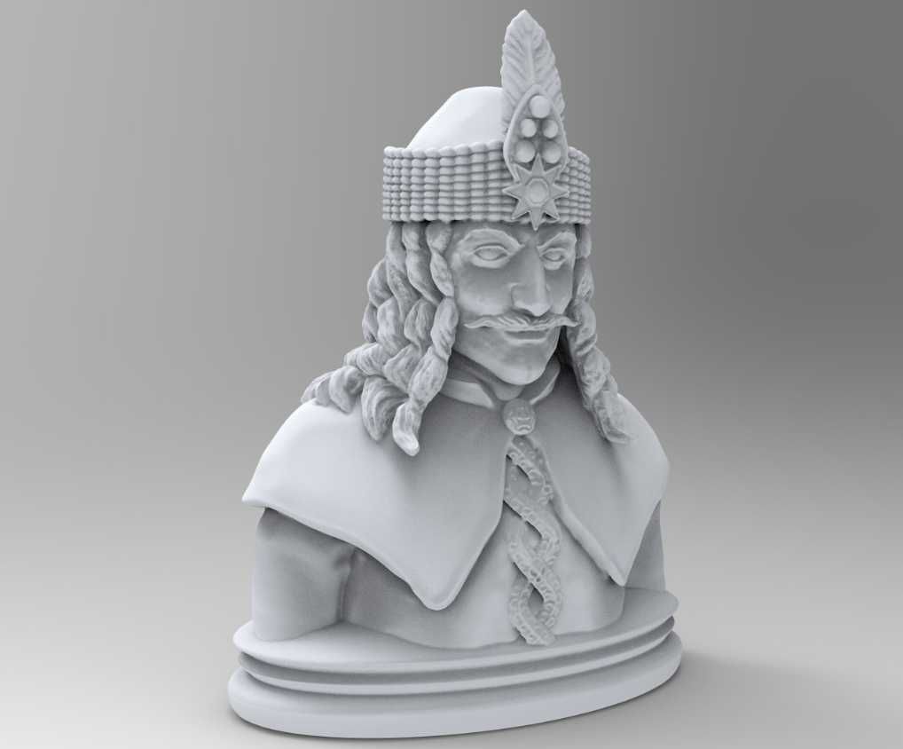 Statuie 3D Vlad Țepeș