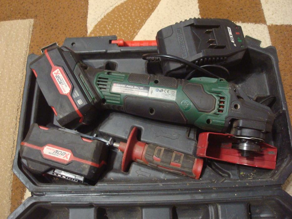 Polizor unghiular PARKSIDE PWSA 20-Li B3 ,Li-Ion 2 acumulatori 4.0 A