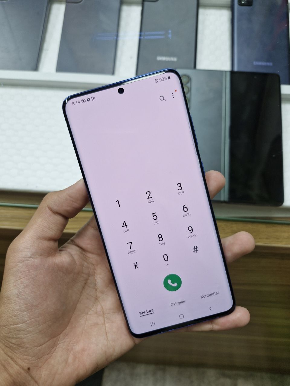 Samsung galaxy s20+ 5G holati ideal 12/256gb