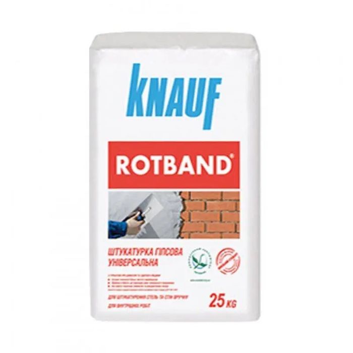 Rotband bor Knauf va boshqalar. Ротбандлар арзон нархда Кнауф