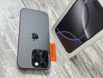 Iphone 16 Pro 5G 256 GB Като Нов Гаранционен Black 100 % Battery