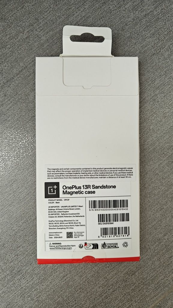 OnePlus 13R Sandstone Magnetic Case