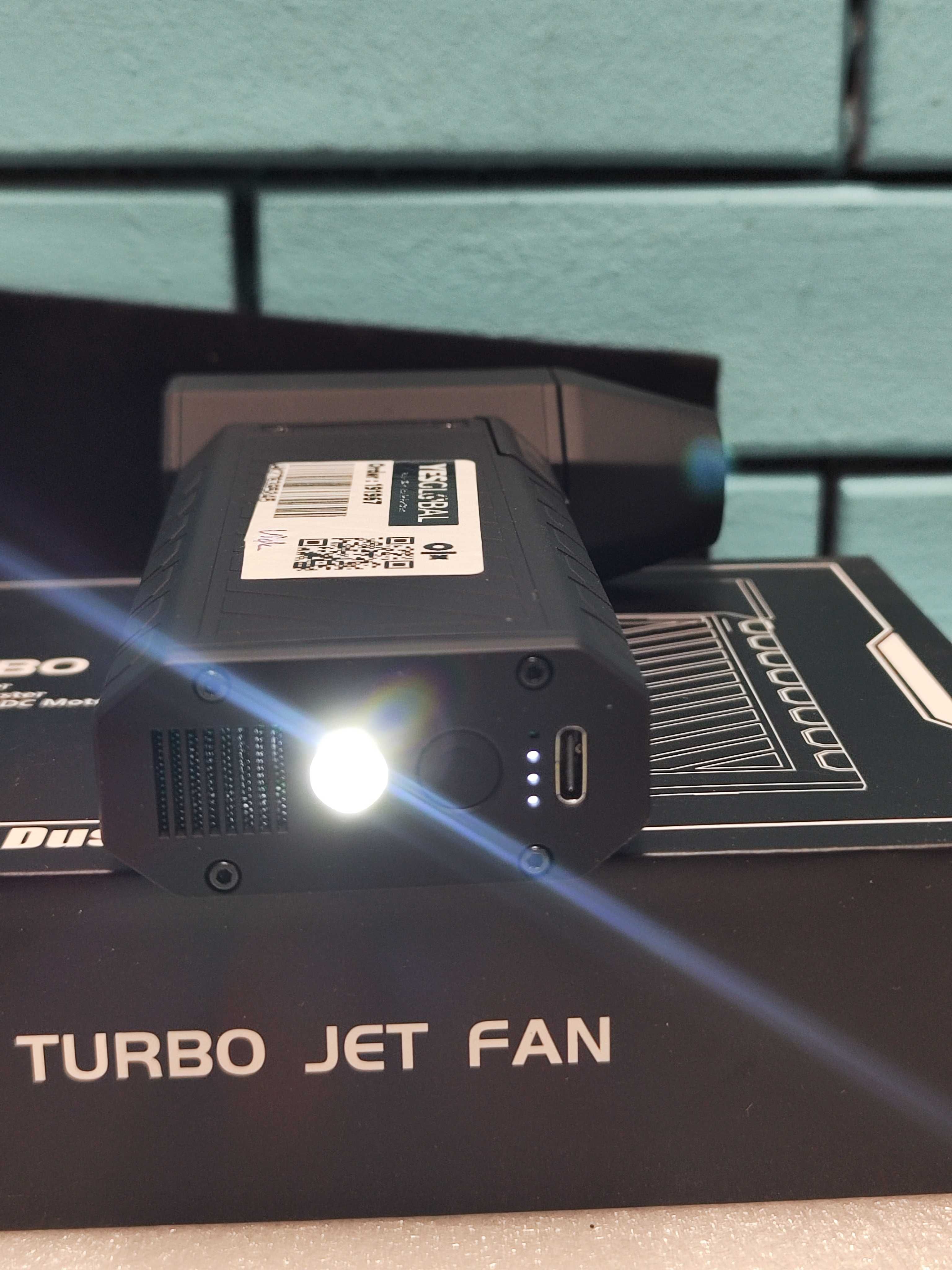 CCmall безжичен въздушен дъстър 180000RPM с 3 скорости и LED