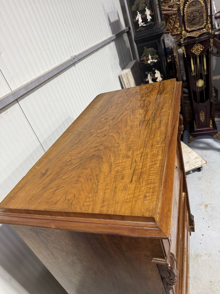 Secrerier biedermeier din lemn masiv