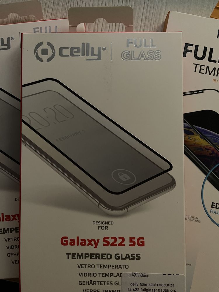 Folie Sticla pentru Samsung Galaxy S22, Galaxy A13 și Oppo A54