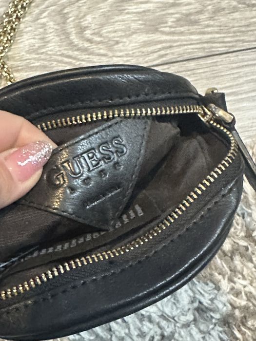 Geanta cu 2 fete guess din piele( tommy armani polo musette)