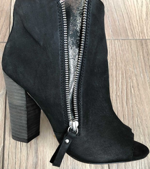 Botine negre piele intoarsa Zadig & Voltaire marime 38