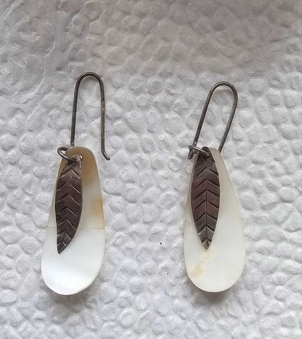 Серьги винтажные.