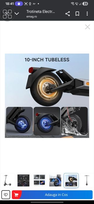 Trotineta navee s40 noua 40km