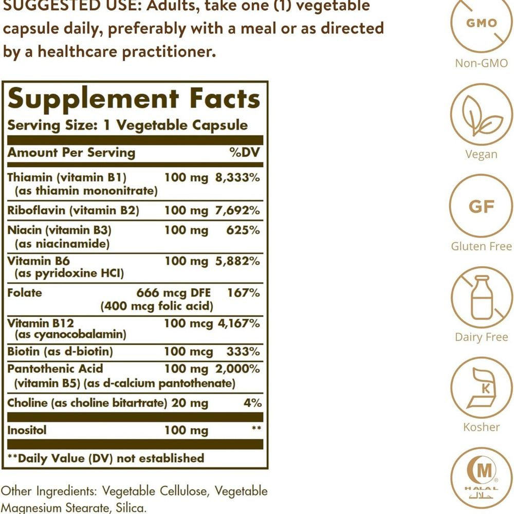 Solgar B-complex 100