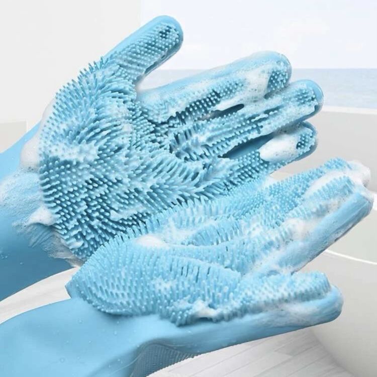Mănuși din silicon pentru curățare