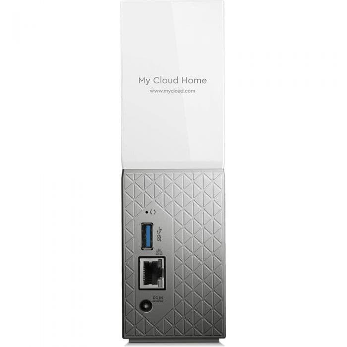 Cloud Storage WD My Home, NAS, 4TB, Gigabit Eth, USB, Alb