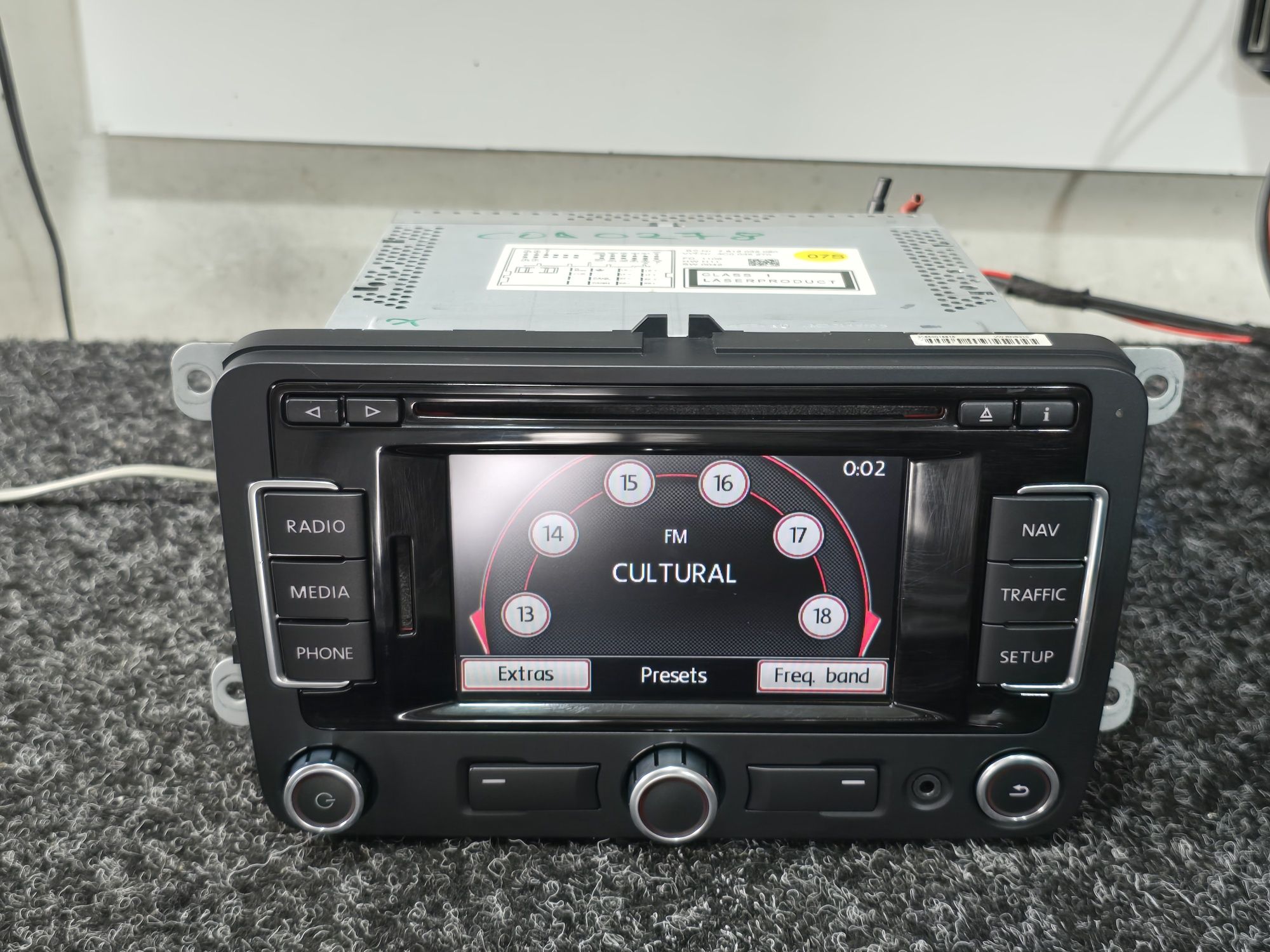 Navigatie VW SEAT, RNS-310, cd-player, sd card, radio, Bluetooth