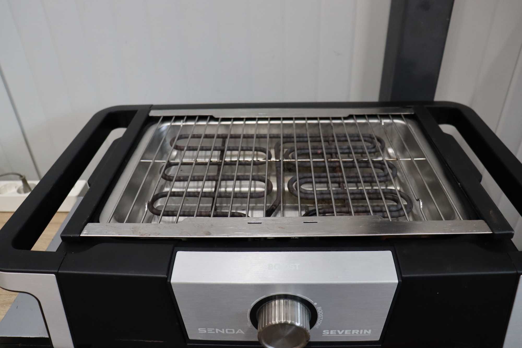 Електрическа скара Severin PG8117, 3000W,термометър,неръждаема стомана