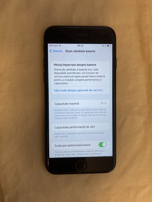 Iphone 7 defect. De piese. Placa fara cont.