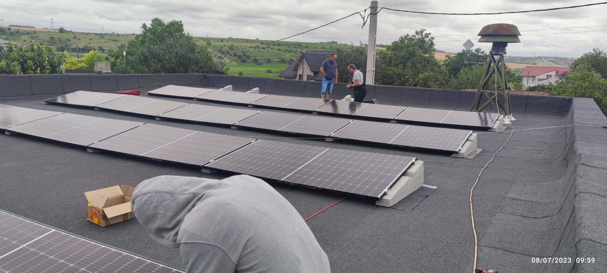 Instalatie fotovoltaica, 5kw, monofazat, montaj + dosar prosumator