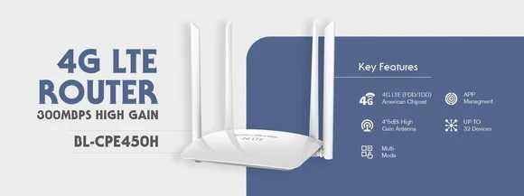 SIM карта Wi-Fi роутер 4G LTE Wi Fi LB-Link BL-CPE450H