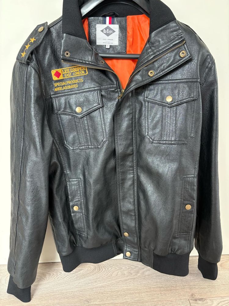 Мъжко кожено яке Lee Cooper