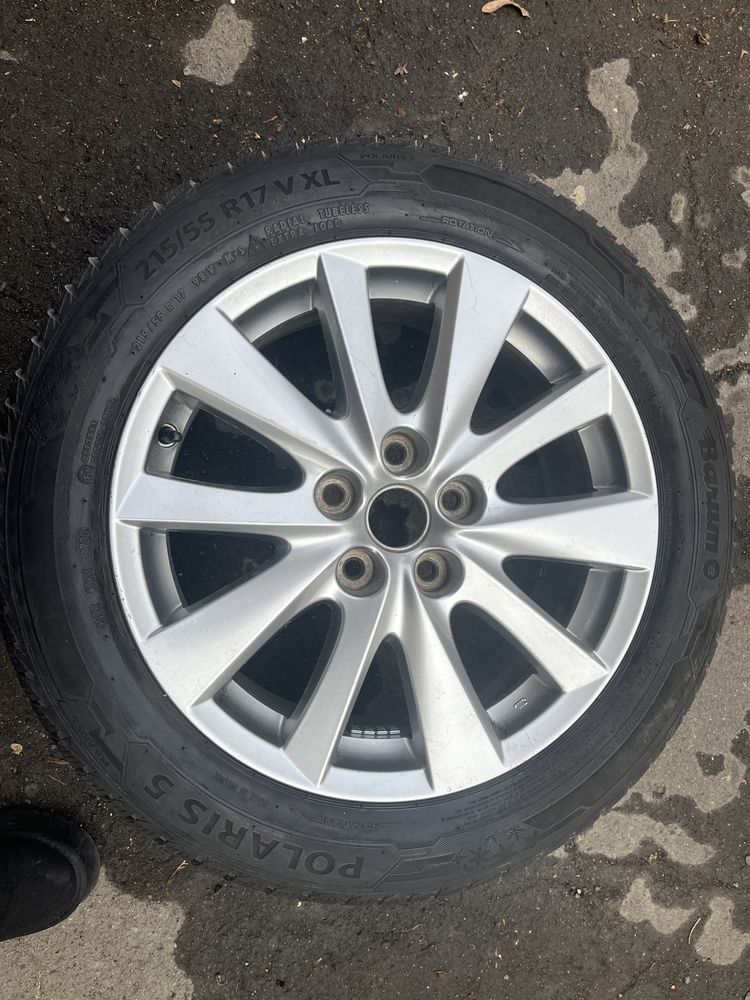 Janta mazda rezerva 17”, cauciuc nou