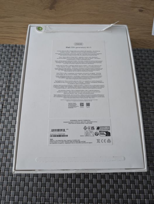 Ipad 10th generation 2025 256 GB Pink