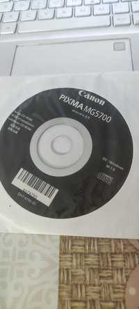 CD drivere Canon Pixma MG5700, pentru Windows