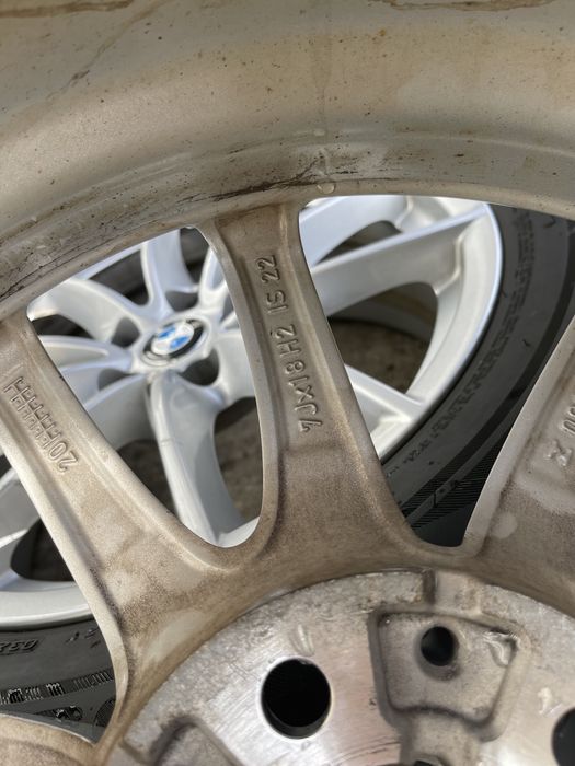 4 jante originale BMW R 18 cu anvelope de iarna Bridgestone 225/60/18