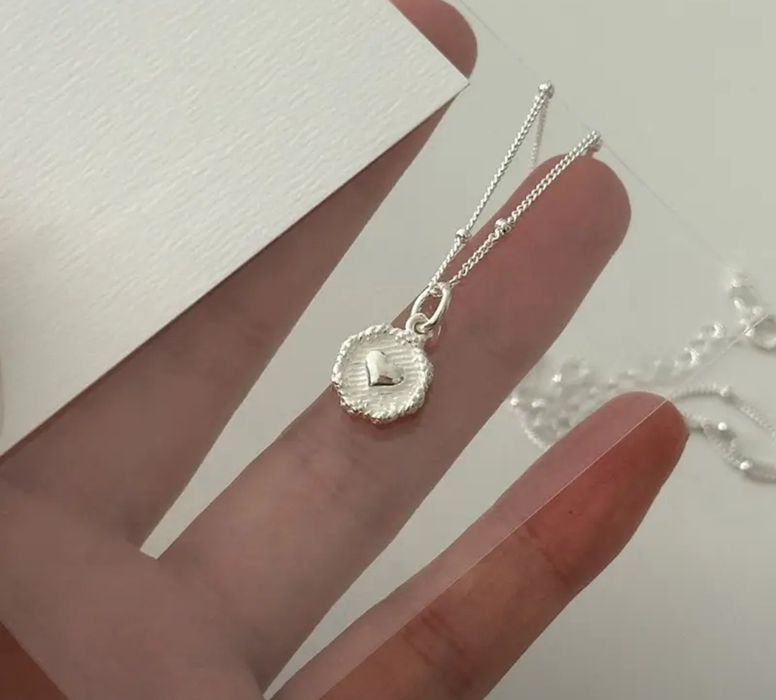 Цепочка с кулоном стерлинговое серебро S925 пробы