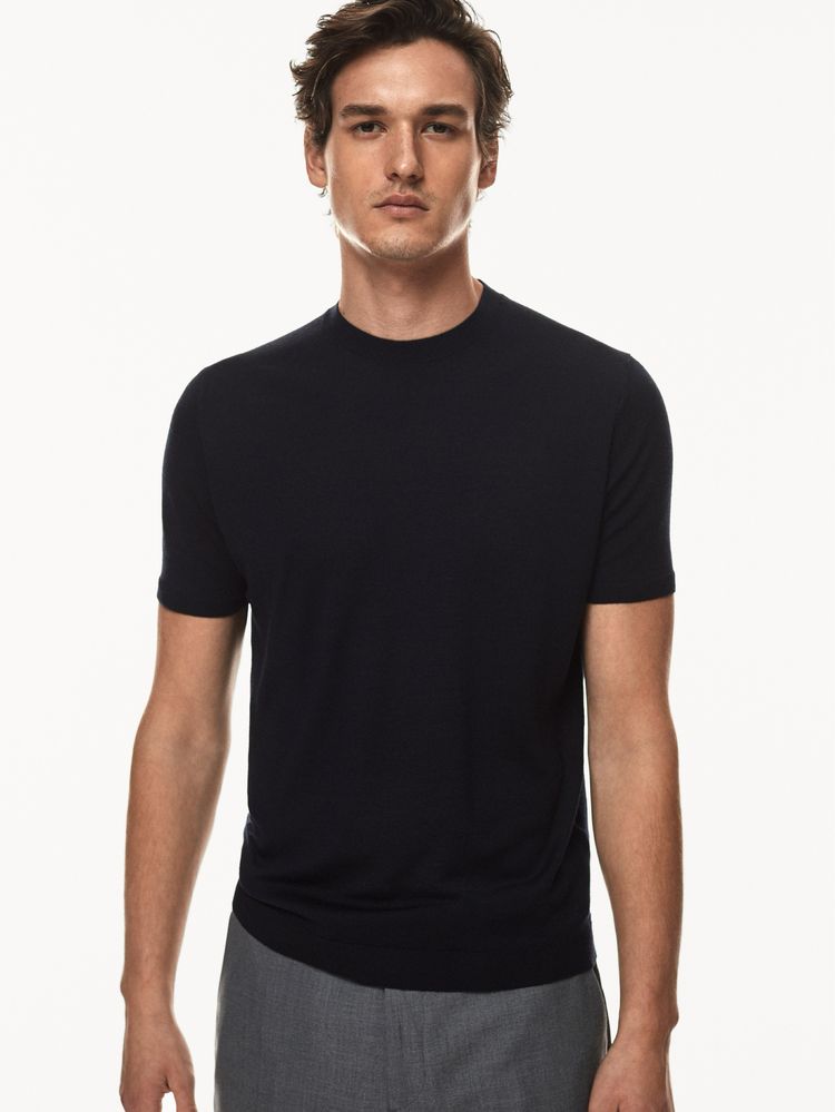 Tricou Massimo Dutti, din lana