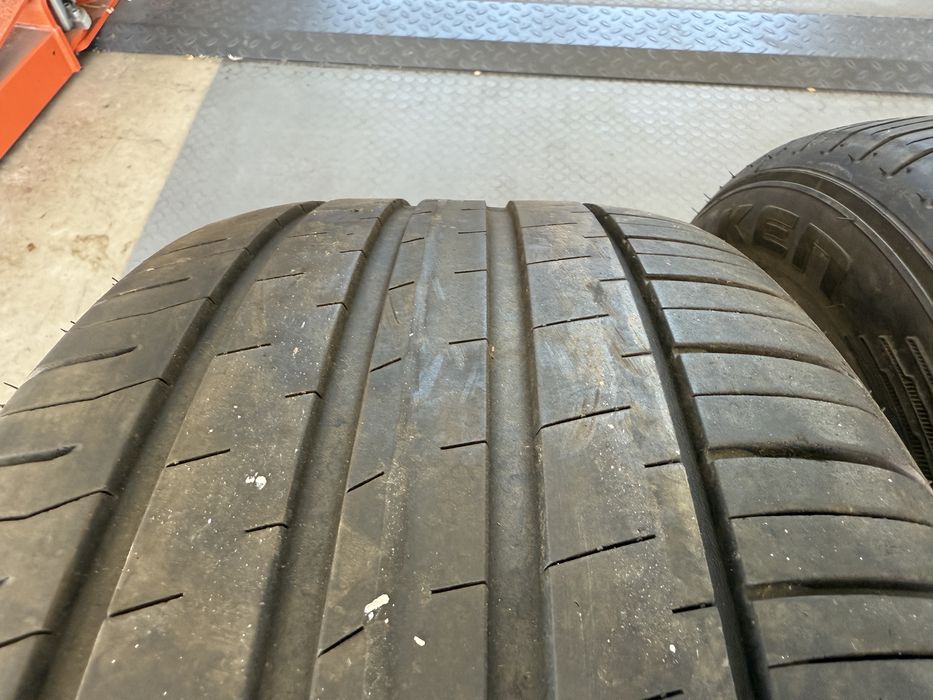 4бр. Отлични Летни Гуми 235/55R/17 -FALKEN- DOT:3822- 6.1мм+5.1мм