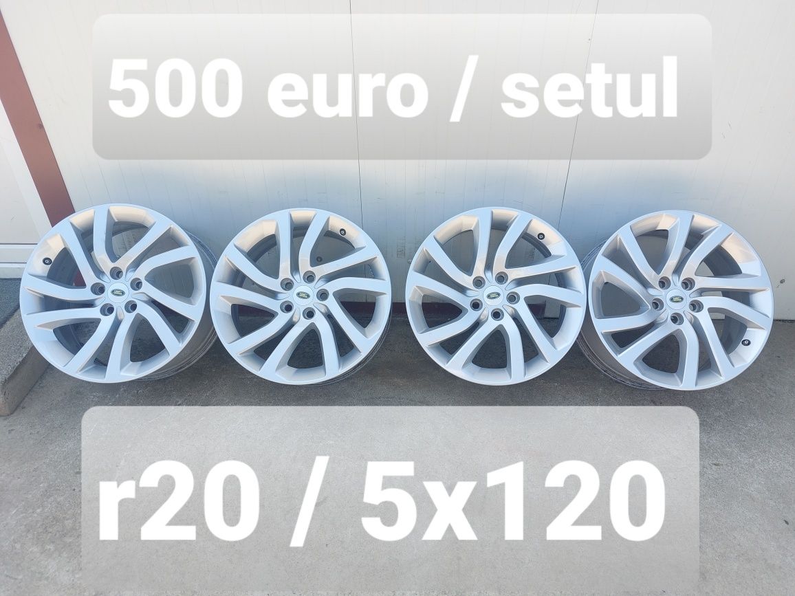 Jante aluminiu ORIGINALE r20 / LAND ROVER / RANGE ROVER / 5x120