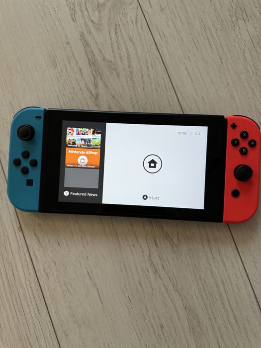 Nintendo Switch + joc Just Dance 2023 – ca nou, cu toate accesoriile