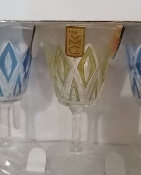 Set pahare cristal sigilat - Franța