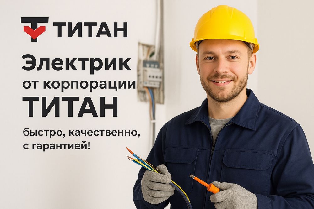 Услуги электрика любых помещении