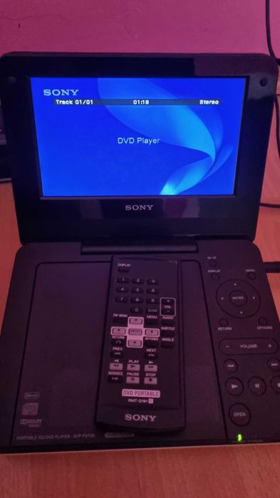 Sony portable dvd /cd/mp3 player
