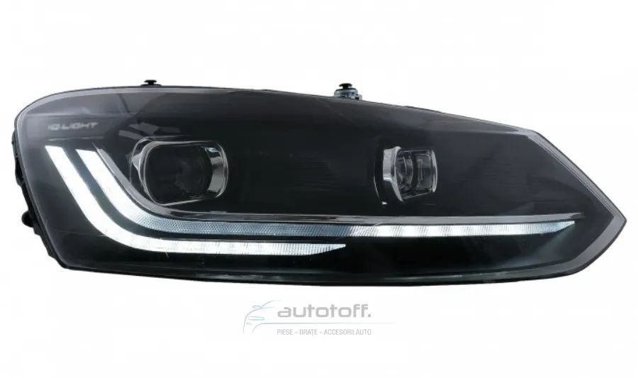 Faruri LED compatibile cu VW Polo 6R 6C (2010-2017) Sermnalizare Dinamica