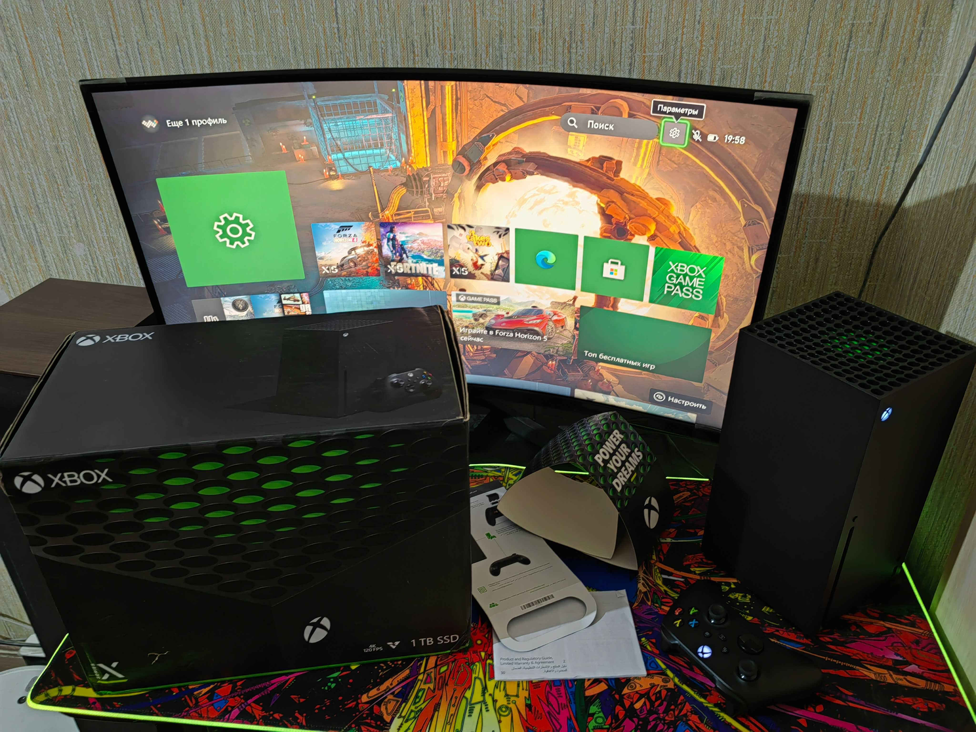 Xbox Series X, игровая консоль, в идеальном состоянии, все в комплекте