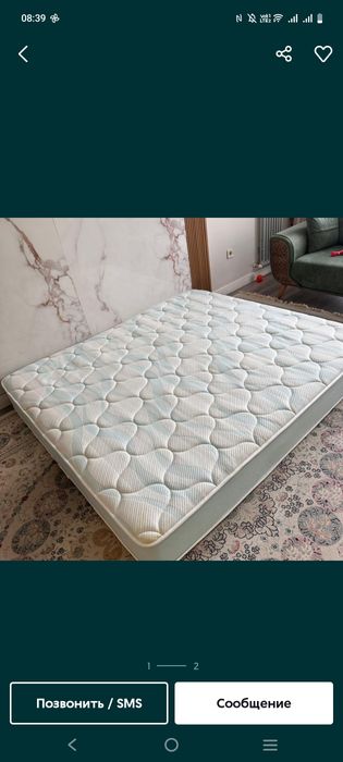 Матрас ортопедический 200х180. 4шт