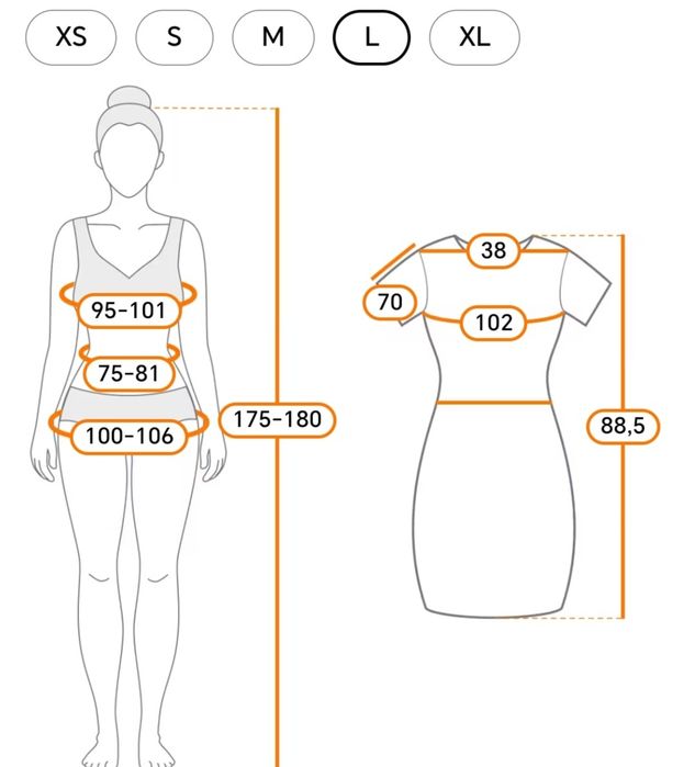 Рокля деним, дънкова М/Л размер