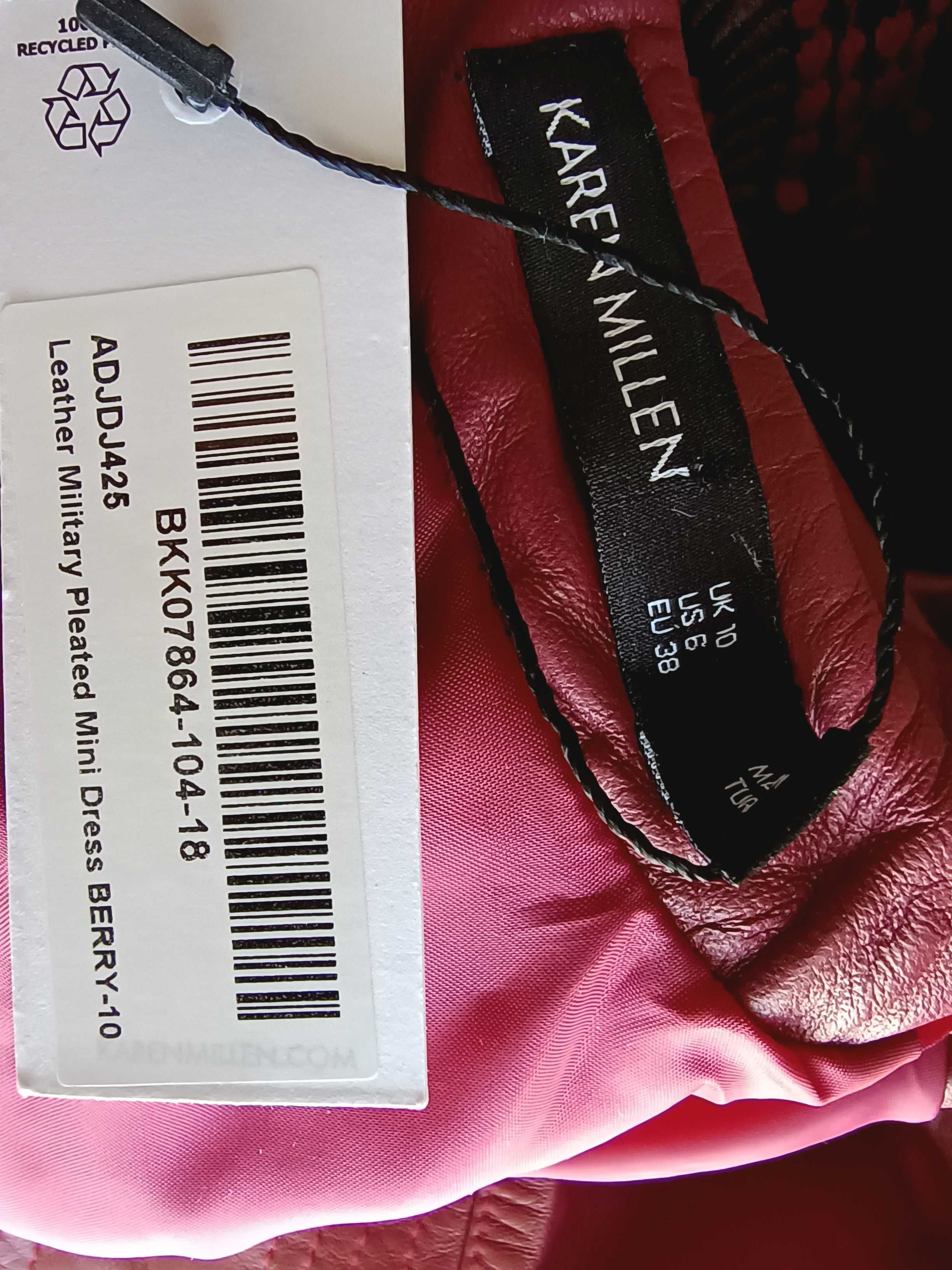Rochie de piele naturala Karen Millen