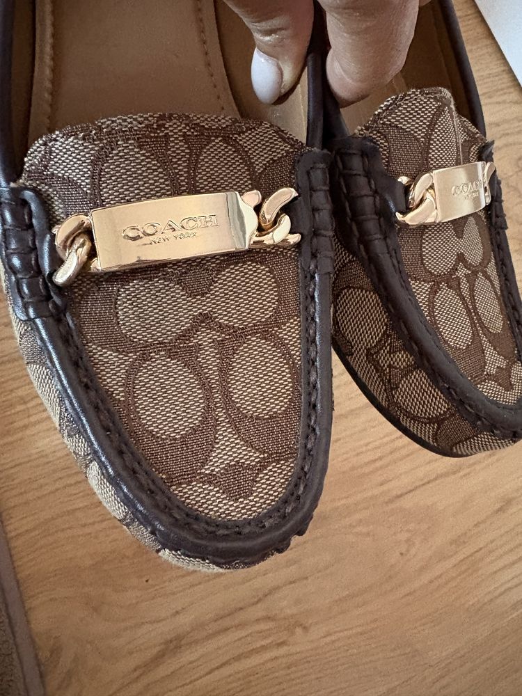 Coach дамски мокасини