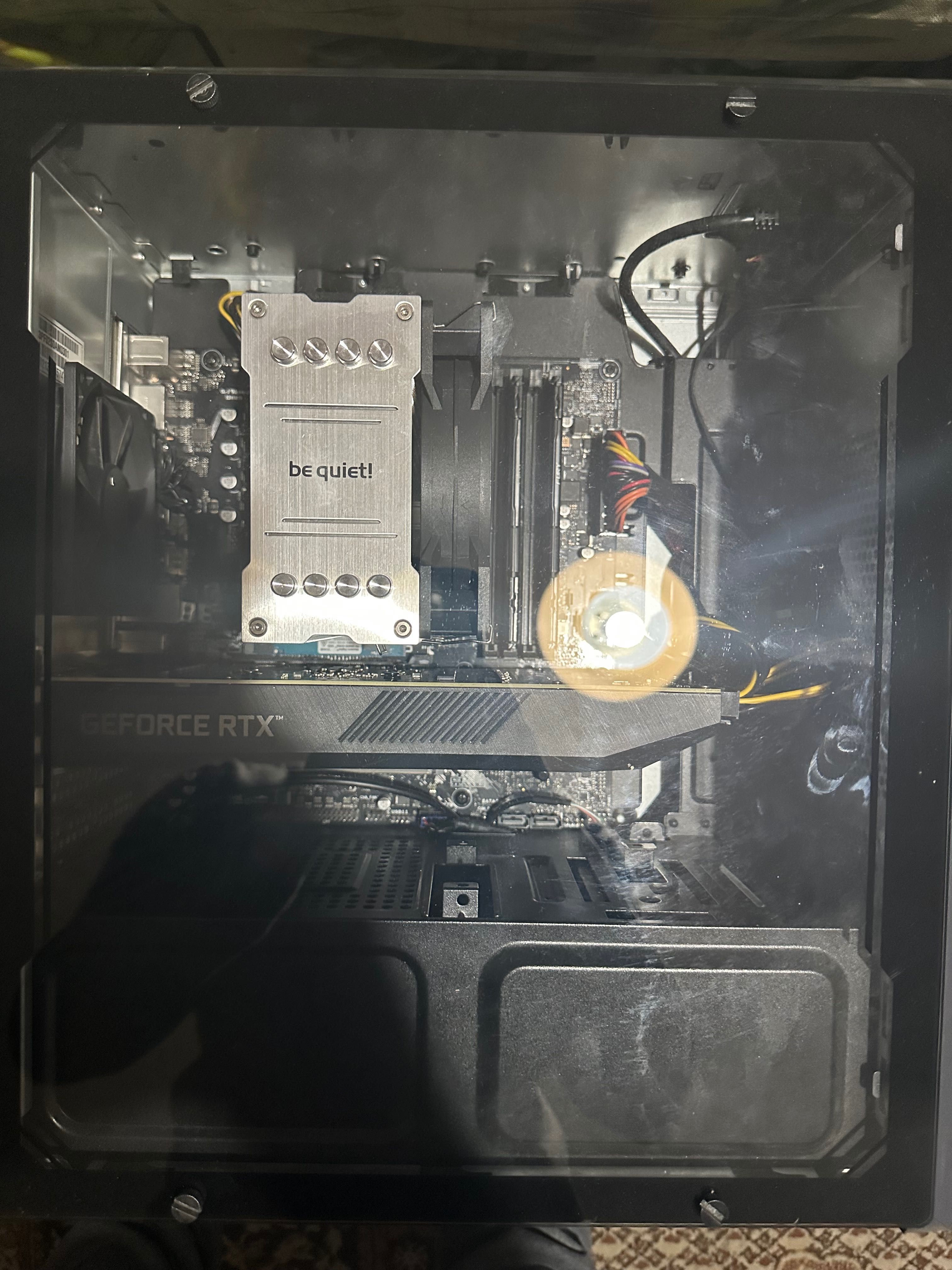 Геймърски компютър Asus ROG Strix G10CE rtx3070 , i7-11700f , 32gb ram